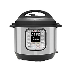 6-Quart Instant Pot Duo 7-in-1 Electric Pressure Cooker $60 + Free Shipping w/ Prime