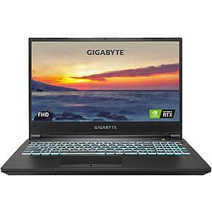 Gaming Laptops FantasTech Deals: GIGABYTE 15.6"  Laptop 144 Hz IPS, Intel Core i5 11th Gen, NVIDIA GeForce RTX 3060 $849 & More + Free Shipping
