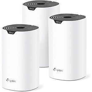 TP-Link Networking: AX1800 WiFi Router $75, 3-Pack Deco AC1200 Mesh Wi-Fi System $110 & More + Free S&H