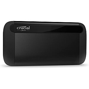 Crucial X8 2TB Portable SSD $90