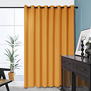 Deconovo 100 Inches Wide Long Blackout Curtains 1 Panel -$11.89 + Free Shipping w/ Prime