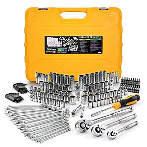 164-PC Steelhead Mechanics Tool Set $56.99 + Free shipping