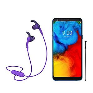 Sprint LG Stylo 4+ 6.2" HD Smartphone 3GB RAM, 32GB  with iFrogz earbuds HSN $69.99 Free Shipping $59.99 WITH HSN New customer coupon