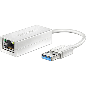Insignia - USB 3.0-to-Gigabit Ethernet Adapter Best Buy $9.99