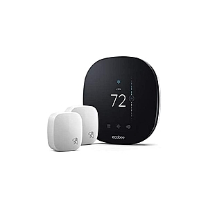 ecobee3 Lite Smart Thermostat + 2 Room Sensors $120 + Free S&H w/ Amazon Prime