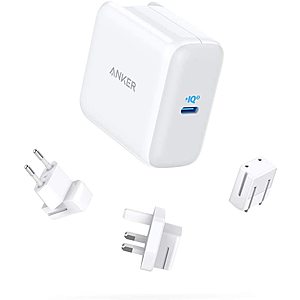 Anker 65W PIQ 3.0 PowerPort III USB C Charger with US/UK/EU Plugs for Travel $23.99 + Free Shipping @ Amazon