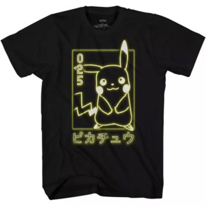 GameStop: BOGO on Select Graphic T-Shirts: Men's Pokemon Neon Pikachu T-Shirt $8 & More + Free Store Pickup