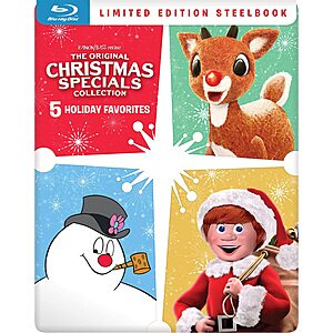 The Original Christmas Specials Collection Limited Edition Steelbook (Blu-ray) $7.99 + Free Shipping