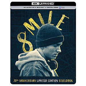 8 Mile 20th Anniversary Limited Edition Steelbook (4K Ultra HD + Blu-ray + Digital) $12.74 + Free Shipping