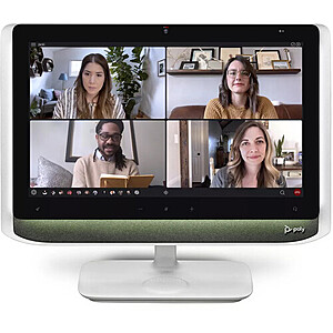 21.5" Poly Studio P21 1080p 16:9 Personal Meeting LCD Monitor w/ Integrated 1080p Webcam, Mic & Speakers $64.99 + Free Shipping