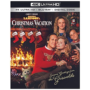 National Lampoon's Christmas Vacation (4K UHD + Blu-ray + Digital) $8.49 + Free Shipping
