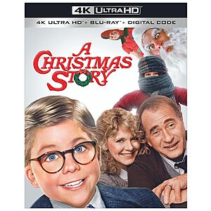 4K UHD Blu-ray Films: A Christmas Story, Elf, National Lampoon's Vacation from 2 for $16 & More + Free S&H