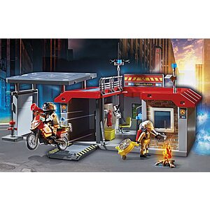 Playmobil Fire Station $27.99 @ Amazon & Target