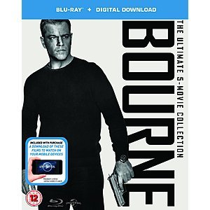 The Bourne Ultimate 5-Movie Collection (Region Free Blu-ray + Digital HD) $17.56 Shipped @ Amazon UK