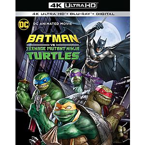Target REDcard Holders: Batman vs. Teenage Mutant Ninja Turtles (4K Ultra HD + Blu-ray + Digital) $12.15 + Free Store Pickup