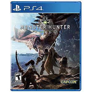 Pre-Owned Games: Call of Duty: WWII (XB1) $4.90, Monster Hunter: World (PS4) $11.90 & More + Free S/H