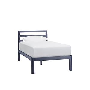 Bedroom Furniture: Stylewell Grandon Metal Platform Bed (Twin, Midnight Blue) $82.25 & More + Free Store Pickup