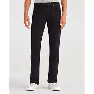 7 For All Mankind Men's Annex Black Jeans (Various Styles) $9 + Free S&H