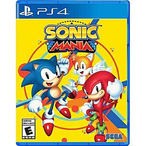 Sonic Mania (PlayStation 4) $9.99 + Free Store Pickup @ Target