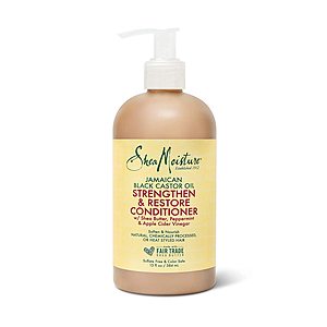 13-Oz SheaMoisture Jamaican Black Castor Oil Conditioner 2 for $7.20 & More w/ Subscribe & Save
