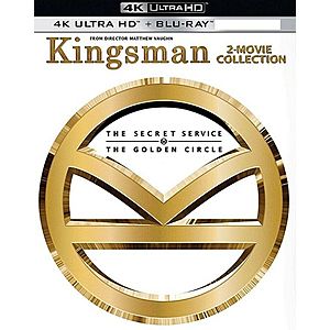 Target: 20% Off Movies: Kingsman 2-Movie Collection (4K UHD + Blu-ray + Digital) $12 & More + Free Curbside Pickup
