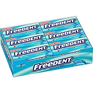 FREEDENT Spearmint Chewing Gum, 15 Count (Pack of 12) S&S Free Shipping w. Prime or on orders $25+ $8.21