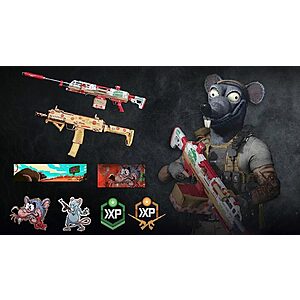 Prime Members: Various In-Game Content: World Series of Warzone Rat Pack (COD: MW 2) Free & More