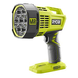 -1 Day Sale - FACTORY BLEMISHED - RYOBI ONE+ 18 Volt Dual Power LED Spotlight ($30 + $10 Shipping) $29.98