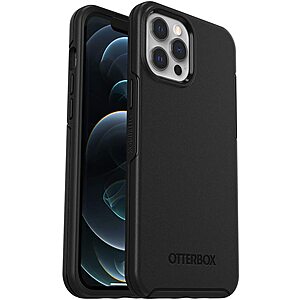OTTERBOX SYMMETRY SERIES Case for iPhone 12 Pro Max - BLACK @ 56% discount for  $22