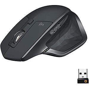 Logitech MX Master 2S Wireless Mouse – Use on Any Surface, Hyper-Fast Scrolling, Ergonomic Shape, Rechargeable, Control Upto 3 Apple Mac and Windows Computers, Graphite $49.99