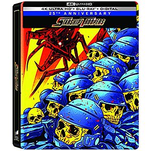 Starship Troopers 25th Anniversary Steelbook (4K UHD + Blu-ray + Digital) $28 (Pre-Order) + Free S&H