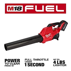M18 FUEL 120 MPH 450 CFM 18-Volt Lithium-Ion Brushless Cordless Handheld Blower Kit with 8.0 Ah Battery, Rapid Charger ($329 => Hackable to $217.35)