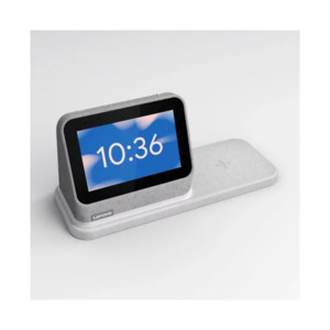 Lenovo Smart Clock 2 w/ Wireless Charging Dock (Heather Grey) $50 + Free Shipping