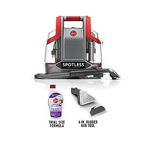 HOOVER Spotless Portable Carpet Cleaner & Upholstery Spot Cleaner Bundle with 64 oz. Paws and Claws Carpet Cleaning Solution Model FH11201 YMMV $47.2