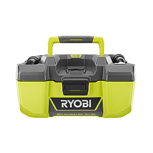3-Gal. 18V Ryobi One+ Project Wet/Dry Vacuum w/ Accessory Storage (Tool Only) $79 + Free Shipping