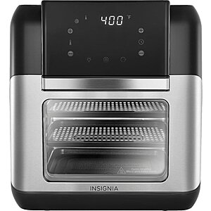 Insignia™ - 10 Qt. Digital Air Fryer Oven - Stainless Steel - save 60% $59.99 at Bestbuy