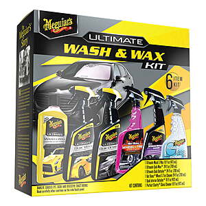 Meguiar's Ultimate Wash and Wax Kit $22 + Free S&H w/ Walmart+ or $35+
