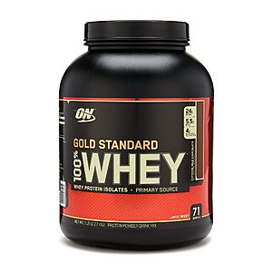 5 lbs Optimum Nutrition Gold Standard 100% Whey Protein Powder (Various) 2 for $72 + Free Shipping