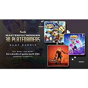 Humble Bundle: 7-Game Masterful Modern 3D Platformers (PC Digital Download) $17