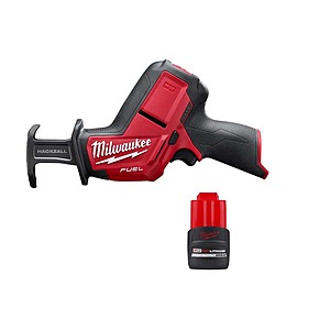 Milwaukee M12 FUEL 12V Brushless Hackzall Reciprocating Saw Kit + 2.5Ah Battery $129 + Free Shipping