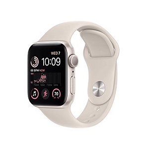 Apple Watch SE 2nd Gen (Aluminum Case/Sport Band): 40mm Cellular $270, 40mm GPS $220 & More + Free S/H