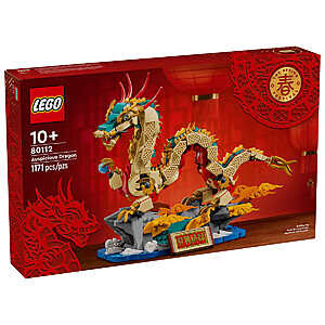 Costco Members: 1171-Piece LEGO Spring Festival Auspicious Dragon Set $75 + Free Shipping