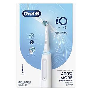 Walgreens: Oral-B iO Series 3 Electric Toothbrush + Filler + Walgreens Free Gift Set for $64.62 + $40 WAG Cash + $15 P&G Rebate