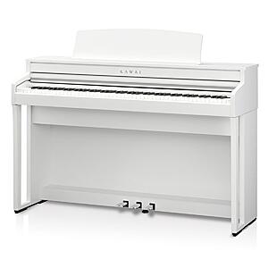 Kawai CA49 88-Key Grand Feel Compact Digital Piano with Bench, Premium Satin White~$1349 @ Adorama~Free Shipping!