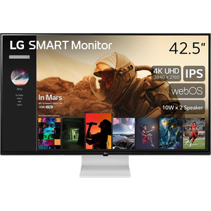 Amazon.com: LG Smart Monitor (43SQ700S) -43-Inch 4K UHD(3840x2160) IPS Display, webOS Smart Monitor, ThinQ Home, Magic Remote, USB Type-C™, 2x10W Stereo Speakers $369.99