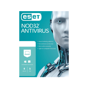 ESET NOD32 Antivirus 2024 (1-Year/5 PCs, Digital Download) $26