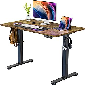 ErGear Height Adjustable Electric Standing Desk, 48 x 24 Inches $149.99
