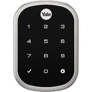 Yale Assure SL Connected By August Smart Lock, Lock Only, Satin Nickel. $199