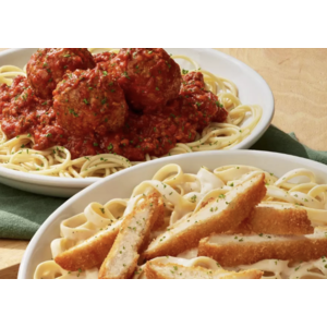 Olive Garden: Never Ending Pasta Bowl w/ Soup, Salad and Breadsticks $14 (Dine-In Only at Participating Locations)