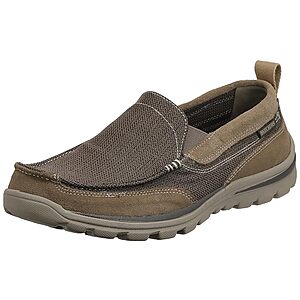Skechers Men's Superior Milford Loafers (Brown or Light Brown) $30